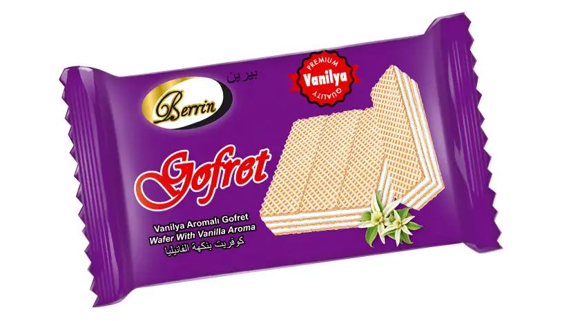 Berrin Vanilya Aromalı Gofret 55g